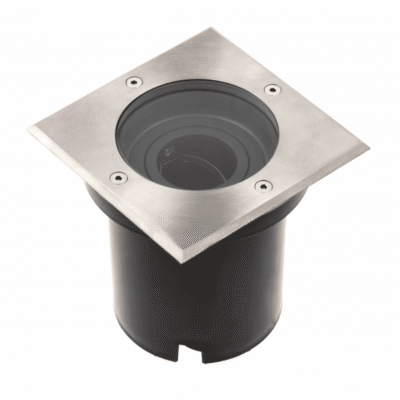 Süvistatav välisvalgusti BETA-K nurga reguleerimisega, max 50 W, GU10, IP67, AC220-240V, 50/60Hz, inox