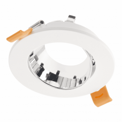 Laevalgusti ARIES, IP20, φ 90*30mm, ümmargune, valge/kroom
