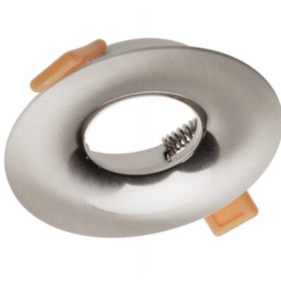 Lae kohtvalgusti AURORA, IP20, ümmargune, inox/satiin