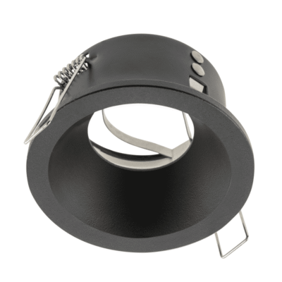 Lae kohtvalgusti ELVA, IP54, ümmargune, Ø85x45mm, must