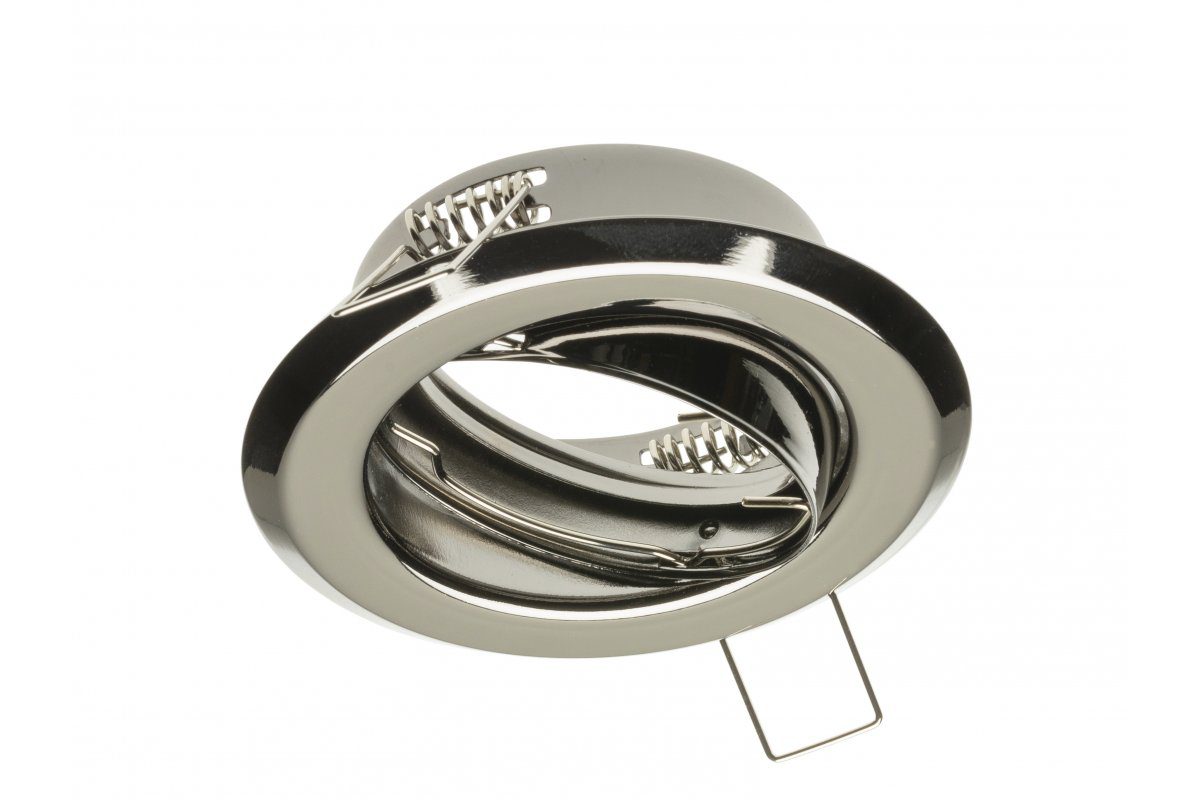 Laevalgusti PARMA III, IP20, ümmargune, must kroom, nurk reguleeritav