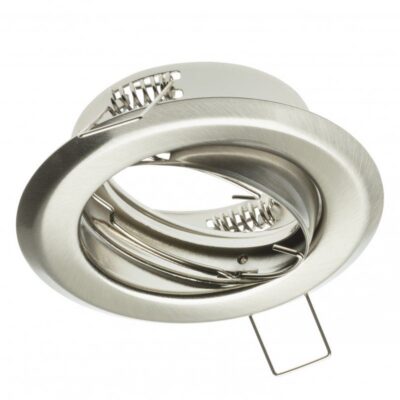 Lae kohtvalgusti PARMA III, IP20, ümmargune, inox, nurk reguleeritav