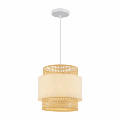 Laevalgusti ABRA, 6168, AC220-240V, 50/60Hz, 1*E27, max. 40W, IP20, u. 40 cm, kreem.