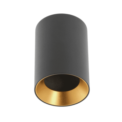 Laevalgusti AERO II, alumiinium, 70x100mm, IP20, max. 20W, ümmargune, must
