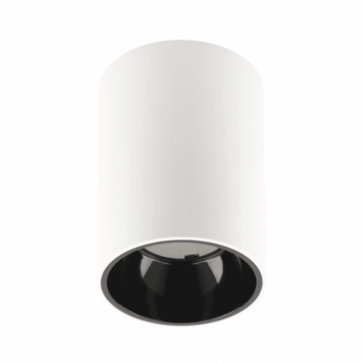 Laevalgusti ARIES, PC, 73x105mm, IP20, max 20W, ümmargune, valge/must