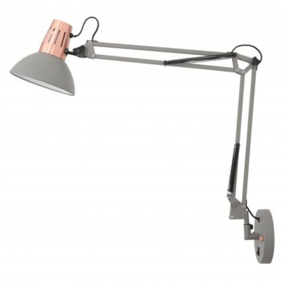 Seinavalgusti ARTEMIA+ lülitiga, 2157, AC220-240V, 50/60Hz, 1*E27, max. 40W, IP20, hall