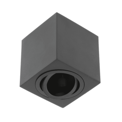 Laevalgusti Aveiro BIS, alumiinium, 80x80x90mm, IP20, max 20W, ruudukujuline, must