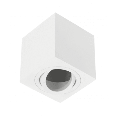 Laevalgusti Aveiro BIS, alumiinium, 80x80x90mm, IP20, max 20W, ruudukujuline, valge