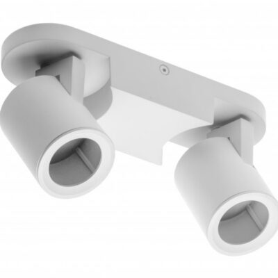 Laevalgusti BLINK, AC220-240V, 50/60 Hz, GU10, max. 20W*2, IP20, topelt, valge