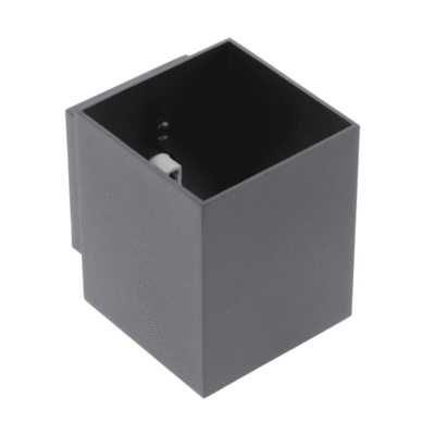 Seinavalgusti CAMPIONE II, G9, IP20, max. 40W, max. 250V, 50/60 Hz, ruudukujuline, must