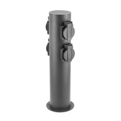 Aiapost CORTA-P 36, IP54, AC220-240V, 50-60Hz, 4*Schucko pesa, max.3500W, grafiit