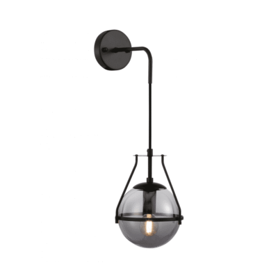 Seinavalgusti DROP 4, 7325, AC220-240V, 50/60Hz, 1*E27, max. 40W, must