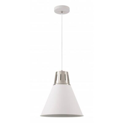 Laevalgusti Gianni L, 8150, AC220-240V, 50/60Hz, 1*E27, max. 40W, IP20, diameeter 32cm, ühekohaline, valge/hõbe
