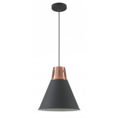 Laevalgusti Gianni L, 8105, AC220-240V, 50/60Hz, 1*E27, max. 40W, IP20, diameeter 32cm, must/kuld