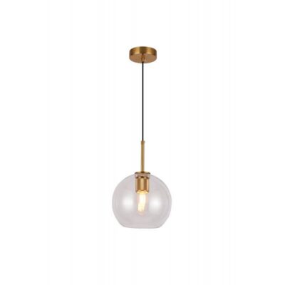 Laevalgusti GIGLAS, 8013, AC220-240V, 50/60Hz, 1*E27, IP20, läbimõõt 20 cm, kuldne