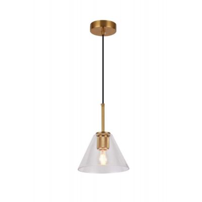 Laevalgusti GIGLAS 2,8037, AC220-240V, 50/60Hz, 1*E27, IP20, diameeter 18 cm, kuldne