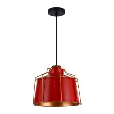 Laevalgusti GOA, 3536, AC220-240V, 50/60Hz, 1*E27, IP20, diameeter 32 cm, ühekordne, punane
