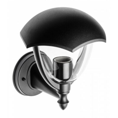 Aiavalgusti GRANDE-AU, E27, MAX.60W, IP54, AC220-240V, 50-60Hz, lame ülemine, must