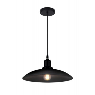Laevalgusti HORIZON, 4512, AC220-240V, 50/60Hz, 1*E27, IP20, diameeter 32 cm, must