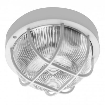 Valgusti IBIZA restiga, max 40W, E27, AC220-240V, 50-60Hz, IP44, ABS/klaas/plastik rest, valge korpus