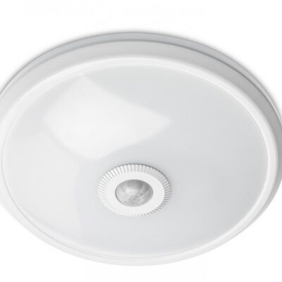LED laevalgusti ITALIA 12W anduriga, 900lm, IP20, AC220-240V, 50/60Hz, valgusnurk 360°, neutraalne valge, valge korpus