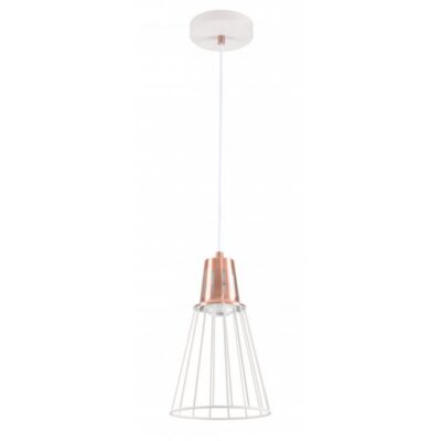 Laevalgusti KALIOPE, 8235, AC220-240V, 50/60Hz, 1*E27, max. 40W, IP20, diameeter 18cm, ühekordne, valge/hõbe
