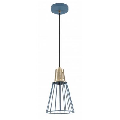 Laevalgusti KALIOPE, 8266, AC220-240V, 50/60Hz, 1*E27, max. 40W, IP20, diameeter 18cm, ühekordne, sinine