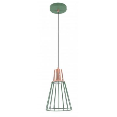 Laevalgusti KALIOPE, 8044, AC220-240V, 50/60Hz, 1*E27, max. 40W, IP20, diameeter 18cm, roheline