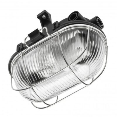 Seinavalgusti SANGUESA KAM, max 40W, E27, AC220-240V, 50-60Hz, IP54, ABS/klaas/metallvõre, must