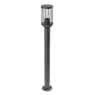 KERTA-P 80 aiavalgusti, E27, MAX.12W, IP44, AC220-240V, 50-60Hz, post, grafiit