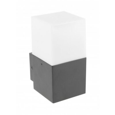 Aiavalgusti LARGO-AU, E27, MAX.15W, IP44, AC220-240V, 50-60Hz, sirge seinalamp, grafiit