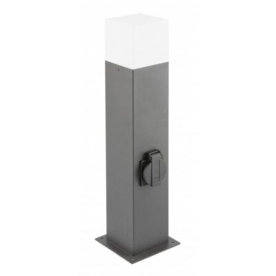 Aiavalgusti LARGO-P 50, E27, MAX.15W, IP44, AC220-240V, 50-60Hz, max. 2500W, post, grafiit