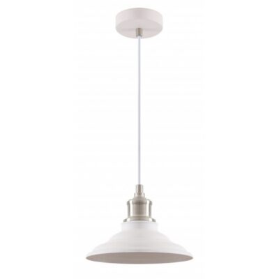 Laevalgusti LORET M, 9691, AC220-240V, 50/60Hz, 1*E27, max. 40W, diameeter 20,5 cm, IP20, ühekohaline, valge