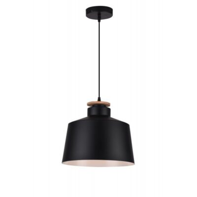 Laevalgusti MARGUS, 2911, AC220-240V, 50/60Hz, 1*E27, IP20, diameeter 30 cm, must