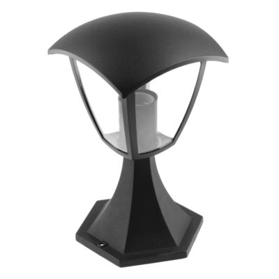 Aiavalgusti MARINA-PS, E27, MAX. 20W, IP54, AC220-240V, 50-60Hz, post 30cm, must