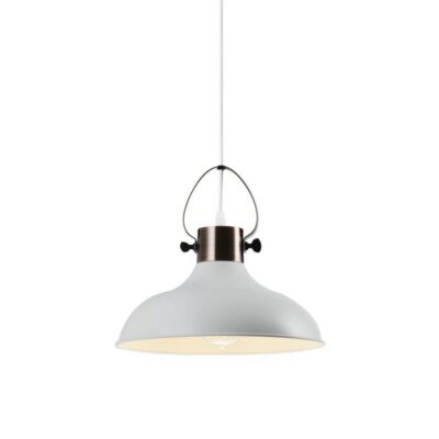Laevalgusti MEES, 2332, AC220-240V, 50/60Hz, 1*E27, IP20, diameeter 30 cm, ühekohaline, valge