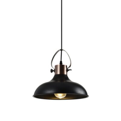 Laevalgusti MEES, 2363, AC220-240V, 50/60Hz, 1*E27, IP20, diameeter 30 cm, must