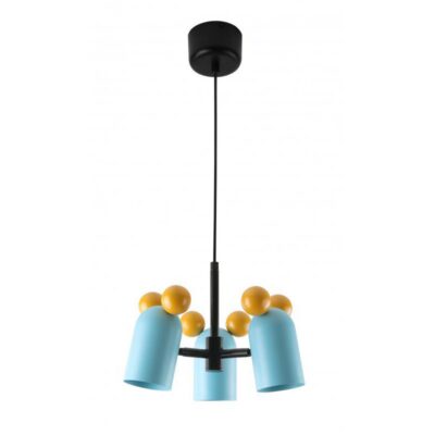Laevalgusti MOUSE II, 2035, max.250V, 50/60Hz, 3*E27, max.25 W, IP20, avg. 30 cm, sinine
