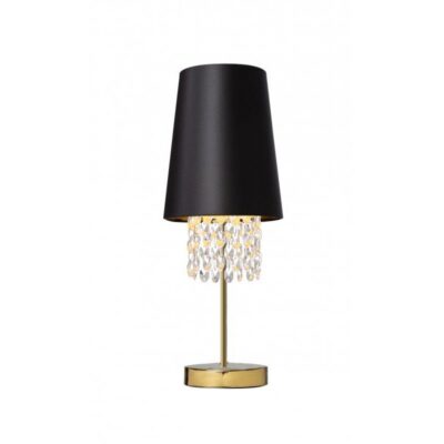Lauavalgusti NESTO 3, 6090, AC220-240V, 50/60Hz, 1*E27, max. 40W, keskmine kõrgus 20 cm, must/kuld