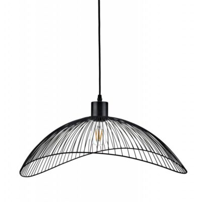Laevalgusti RETO 1,4137, AC220-240V, 50/60Hz, 1*E27, IP20, diameeter 40 cm, must