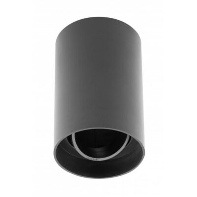 Laevalgusti RESTO, PC, φ80x125mm, IP20, max 10W, ümmargune, must