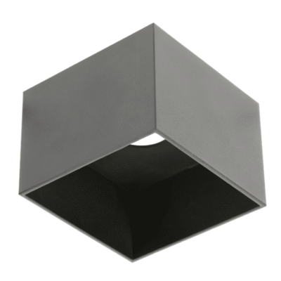 Laevalgusti SAKURA, alumiinium, 120x120x85, IP20, ES111, GU10, ruudukujuline, must