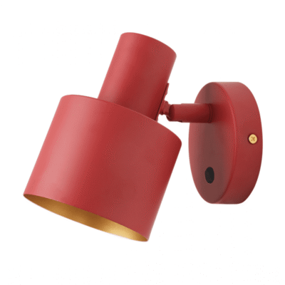 Seinavalgusti Selvia II, 6096, max 250V, 50/60Hz, 1*E14, max. 25 W, IP20, diameeter 10 cm, punane