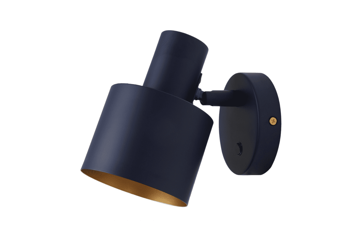 Seinavalgusti Selvia II, 9515, max 250V, 50/60Hz, 1*E14, max 25 W, IP20, diameeter 10 cm, tumesinine