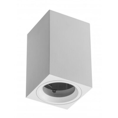 Pinnapealne lamp SENSA MINI, alumiinium, 70x70x115, IP20, max 50W, ruudukujuline, valge korpus