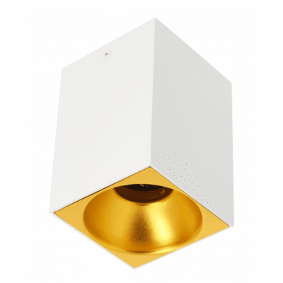 Laevalgusti Tensa, alumiinium, 90x90x140, IP20, GU10, ruudu, valge