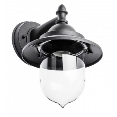 Aiavalgusti TOSKANA-AD, E27, MAX.60W, IP54, AC220-240V, 50-60Hz, lame, must