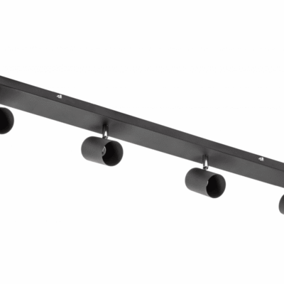 Laevalgusti Veneto, IP20, max. 20W, 4xGU10, ümmargune, must