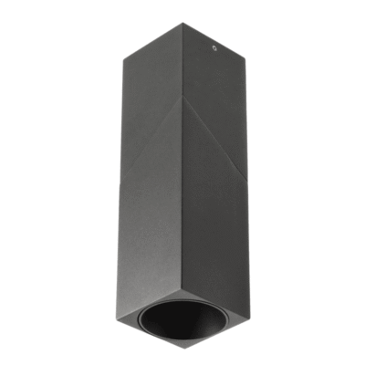 VIRGO laevalgusti, max. 250V, 50/60Hz, 57x57x152mm, IP20, max. 20W, ruudukujuline, must