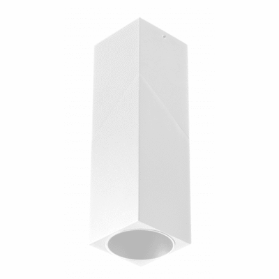 VIRGO laevalgusti, max. 250V, 50/60Hz, 57x57x152mm, IP20, max. 20W, ruudukujuline, valge